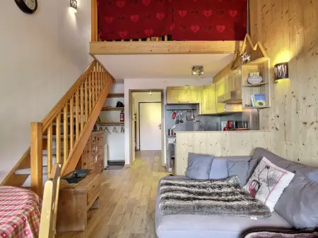 Duplex rénové vue Mont-Blanc, 6 pers. à La Plagne : photo 3