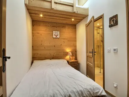 Duplex rénové vue Mont-Blanc, 6 pers. à La Plagne : photo 6
