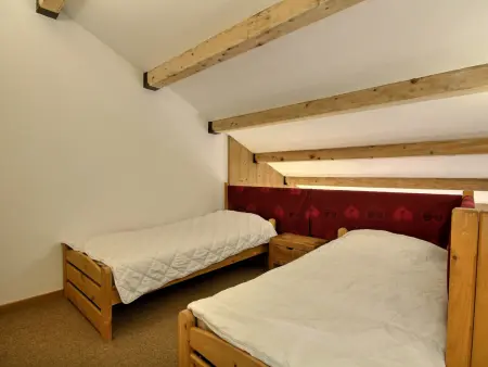 Duplex rénové vue Mont-Blanc, 6 pers. à La Plagne : photo 8