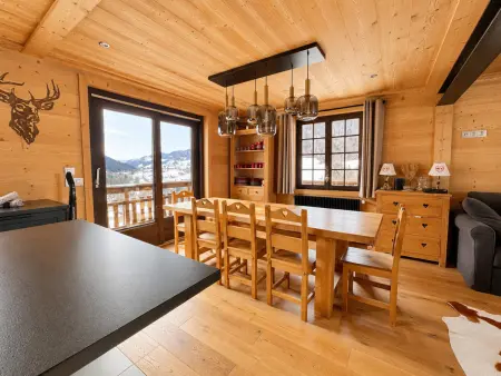 Chalet cosy à Flumet pour 8-10 pers. avec cheminée et WiFi - Photo 15