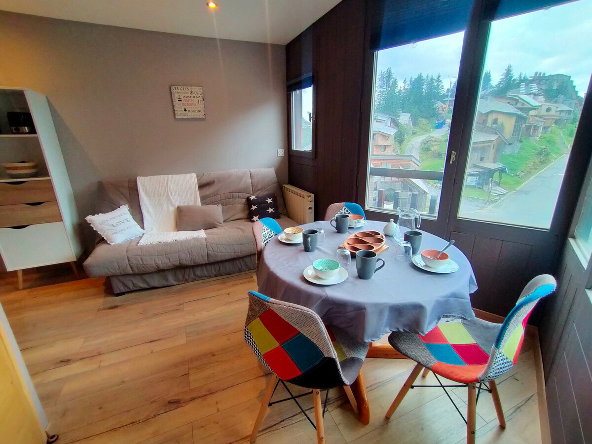 Studio rénové 4 pers à Avoriaz, exposé Sud - Photo 2