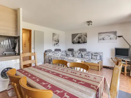 Location appartement à Peisey Vallandry, Charmant appartement 4 pièces, 8 pers, proche des pistes, parking, WIFI