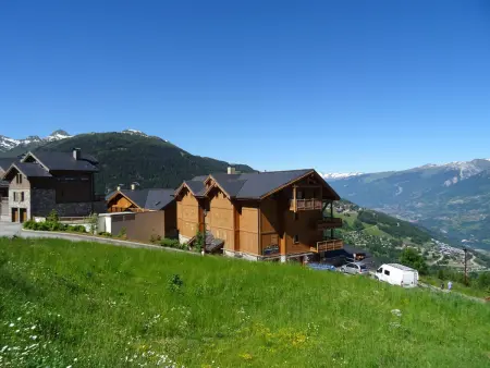Appart 4 pièces 8 pers, balcon Sud, vue pistes, parking : photo 4