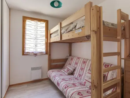 Appart 4 pièces 8 pers, balcon Sud, vue pistes, parking : photo 8