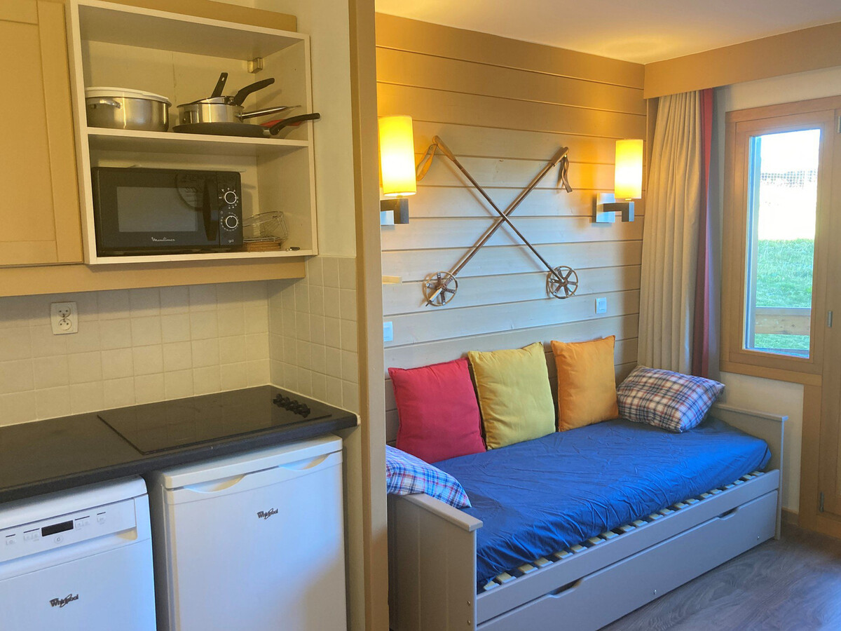 Studio cabine 4 pers. balcon sud-ouest, Avoriaz - Photo 8