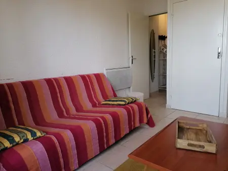 Studio ensoleillé 4 pers. à Pra-Loup, accès direct aux pistes : photo 8