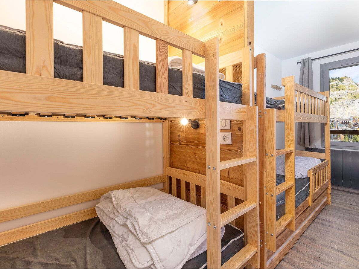 Duplex 8 personnes, 3 chambres, balcon Sud-Est à Avoriaz - Photo 10