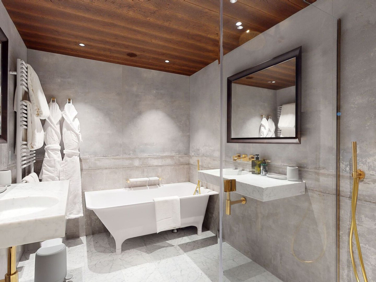 Chalet 450m² skis aux pieds, piscine chauffée, chef à Val-d'Isère - Photo 10