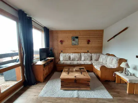 Location appartement à La Plagne Tarentaise, Charmant 2P, 5 Pers, Centre La Plagne, Parking, Casier à Skis