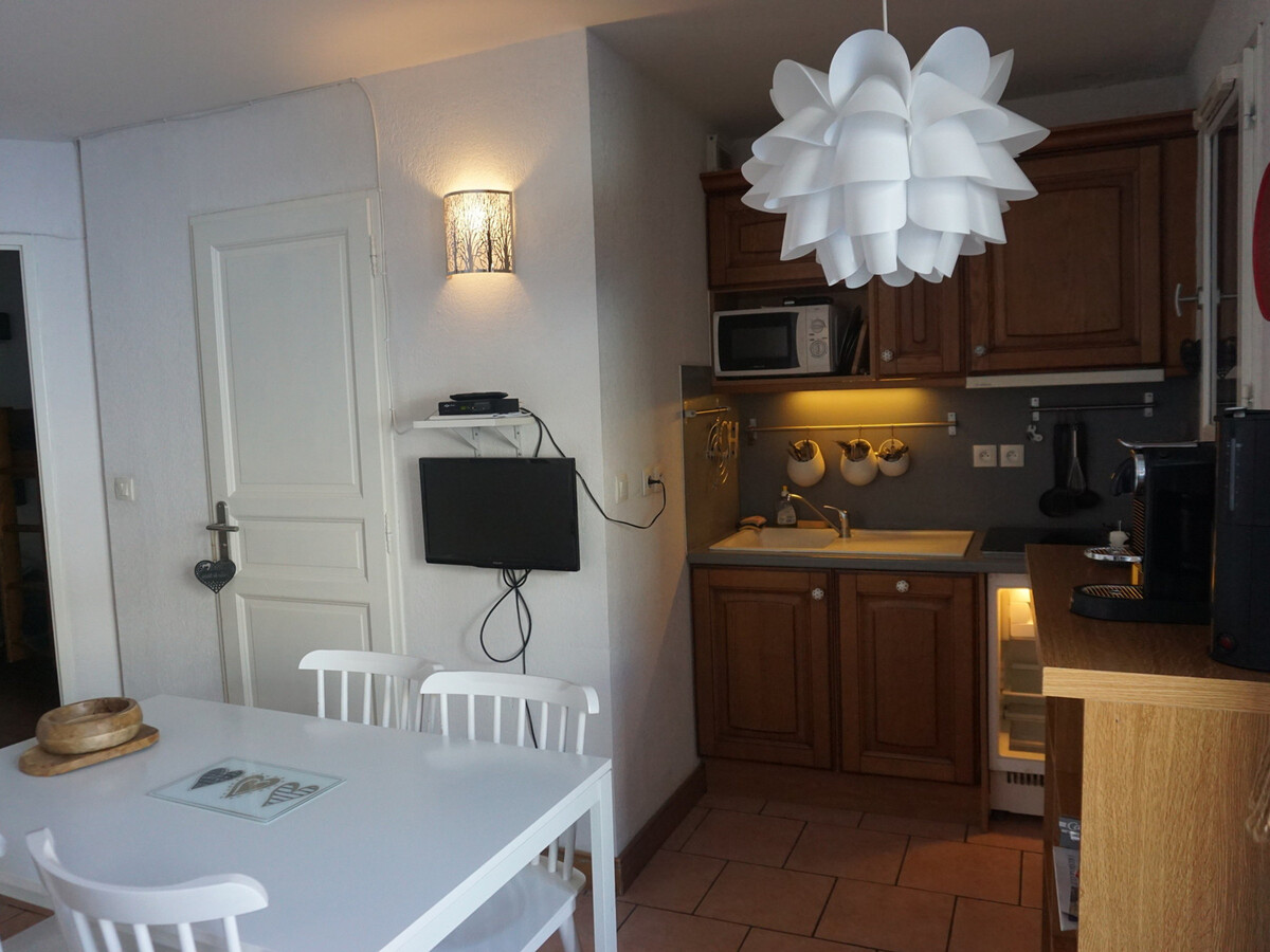 Studio cabine 4 personnes à Orcières, balcon et skis - Photo 3