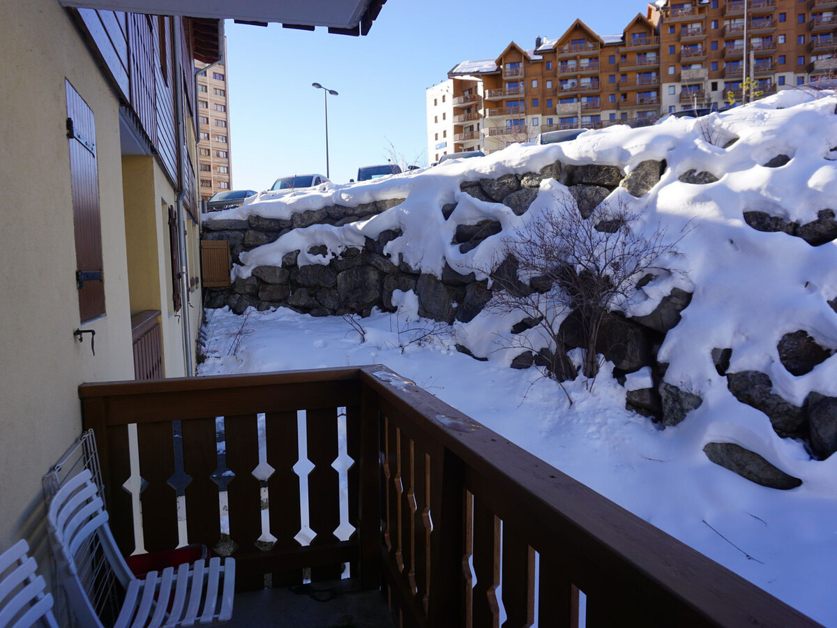 Studio cabine 4 personnes à Orcières, balcon et skis - Photo 8