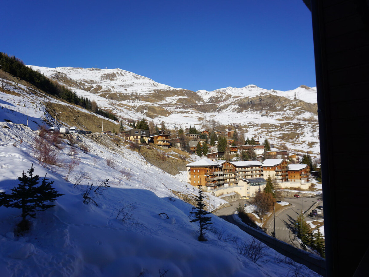 Studio cabine 4 personnes à Orcières, balcon et skis - Photo 10
