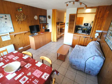 Location appartement à Orcières Merlette, Studio 38m² 6 pers, animaux acceptés, proche des pistes