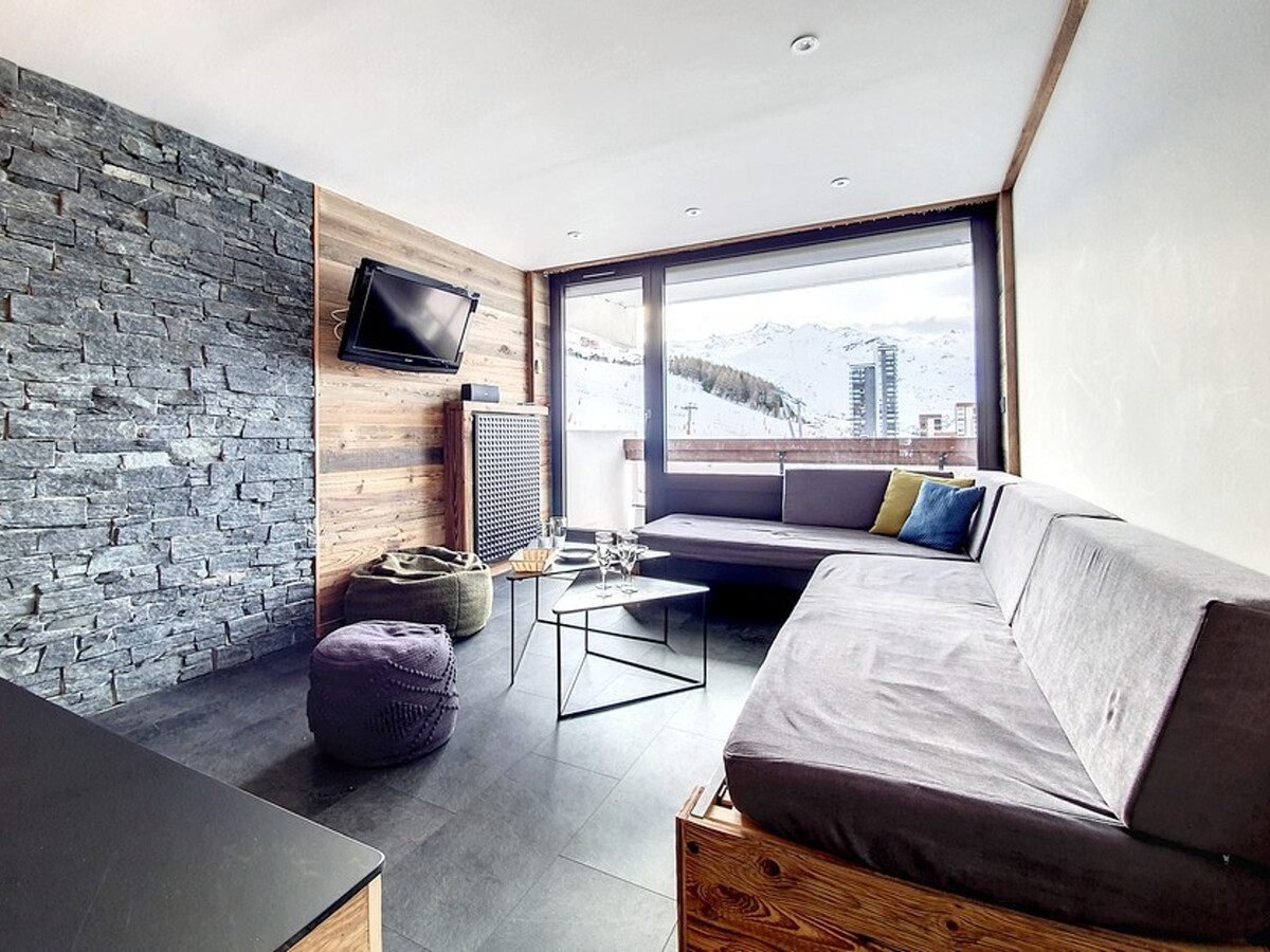 Appartement 3 pièces rénové aux Menuires, 8 pers, balcon piste - Photo 7