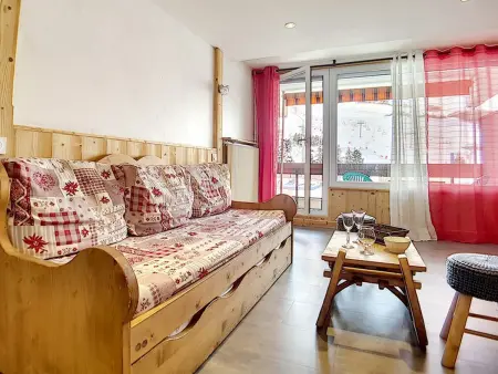 Appartement rénové aux pistes avec balcon, Appartement 5 personnes à Les Menuires : photo 7