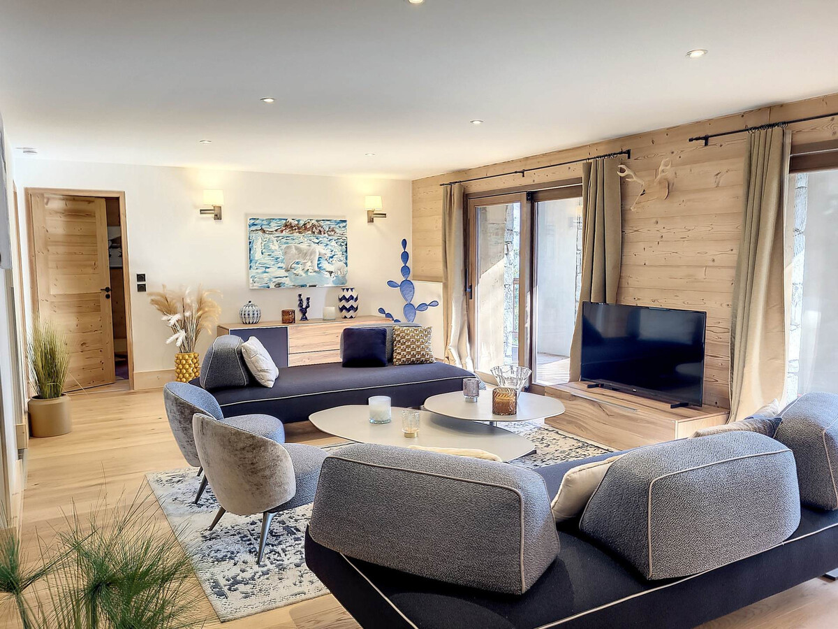 Appartement 126 m² avec sauna, spa et vue Mont Pourri - Photo 2
