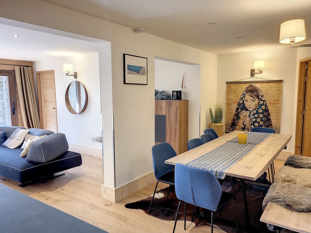 Appartement 126 m² avec sauna, spa et vue Mont Pourri - Photo 4