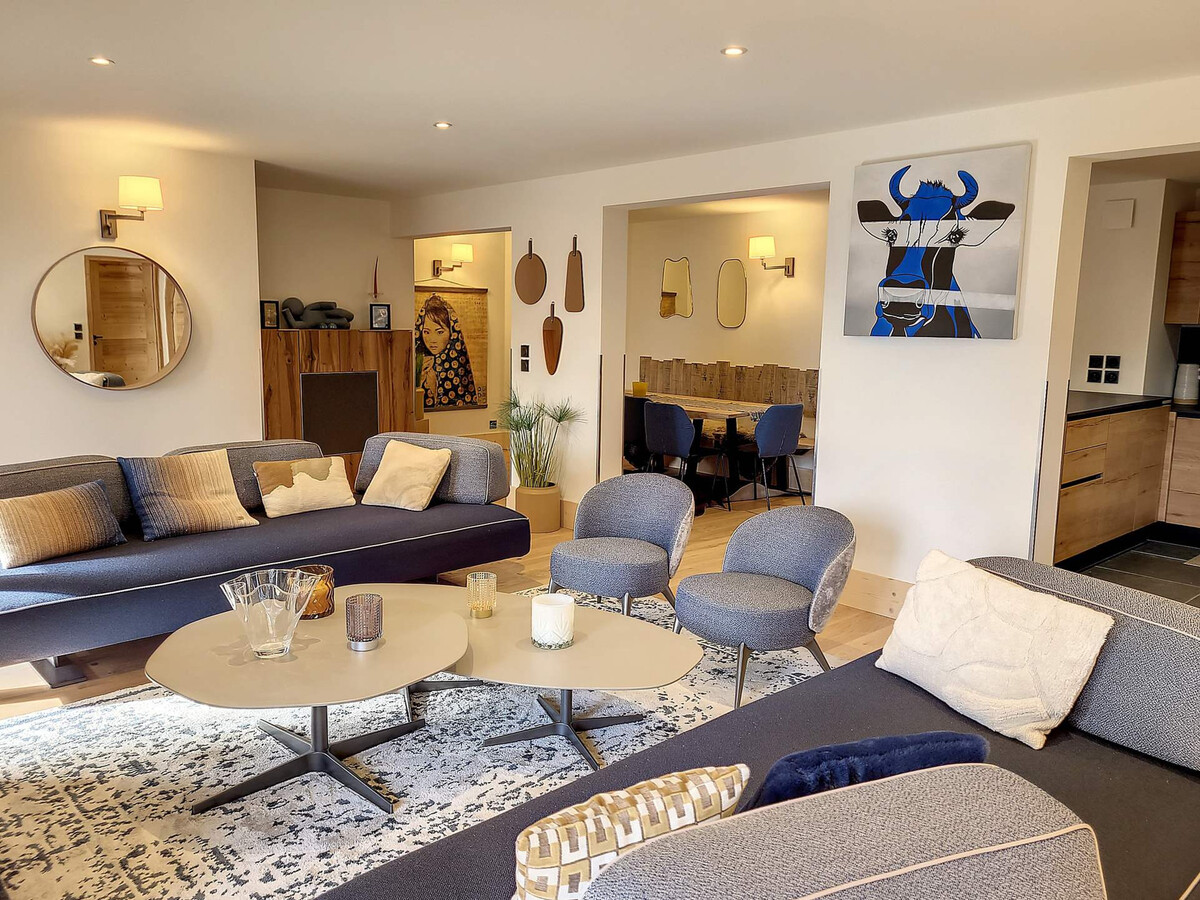 Appartement 126 m² avec sauna, spa et vue Mont Pourri - Photo 5