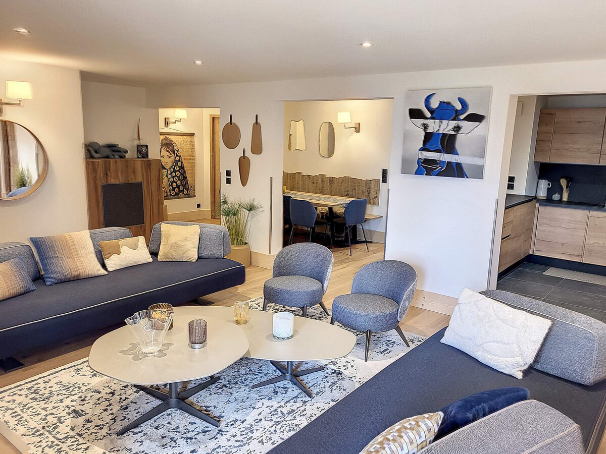 Appartement 126 m² avec sauna, spa et vue Mont Pourri - Photo 12