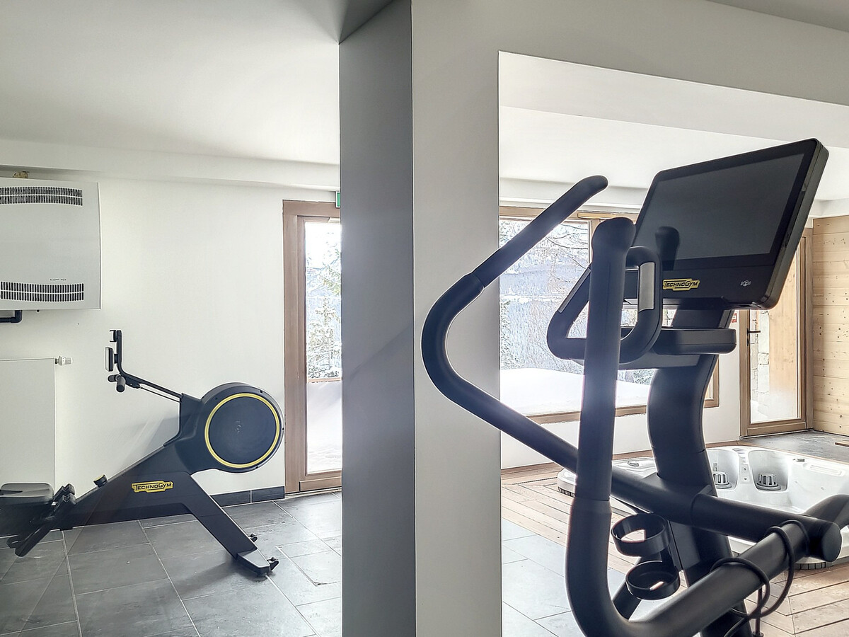 Appartement 126 m² avec sauna, spa et vue Mont Pourri - Photo 21