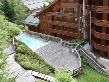 Appartement 6 personnes centre Méribel, piscine été : photo 21