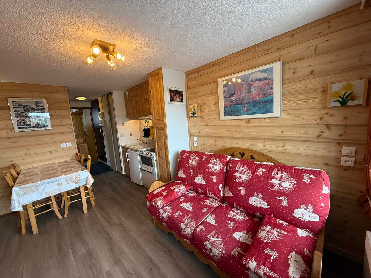 T2 aux Saisies, balcon sud, 5 pers, centre station - Photo 1