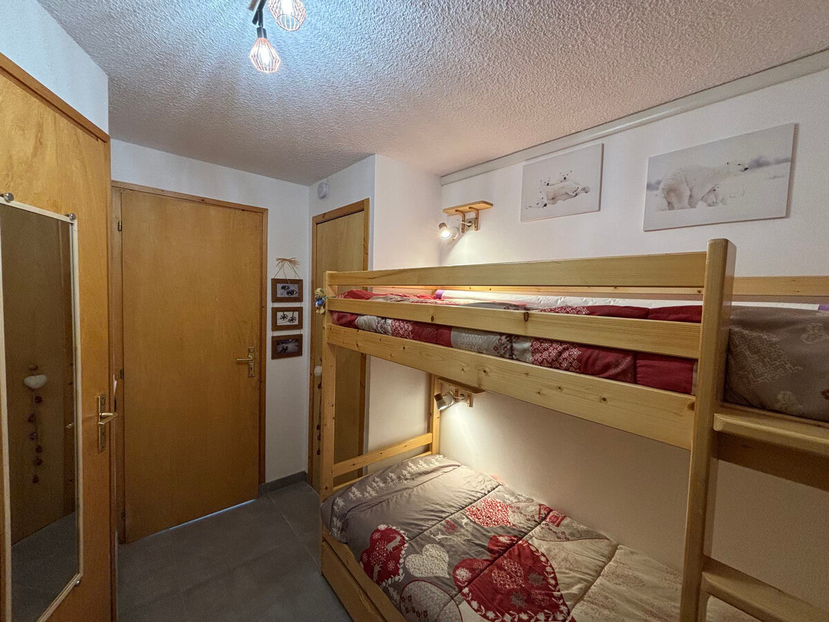 Studio cabine 22m² vue pistes, balcon sud, 4 pers - Photo 2