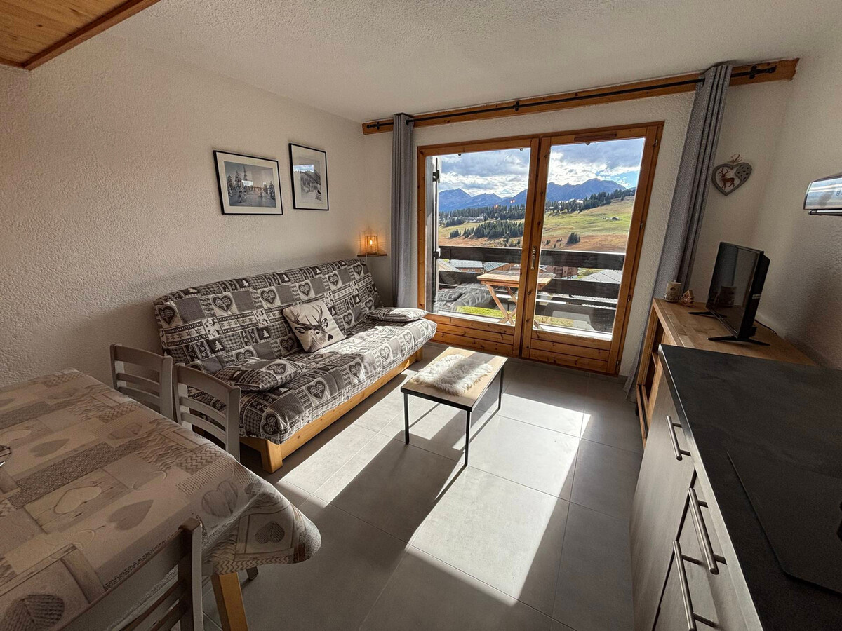 Studio cabine 22m² vue pistes, balcon sud, 4 pers - Photo 6
