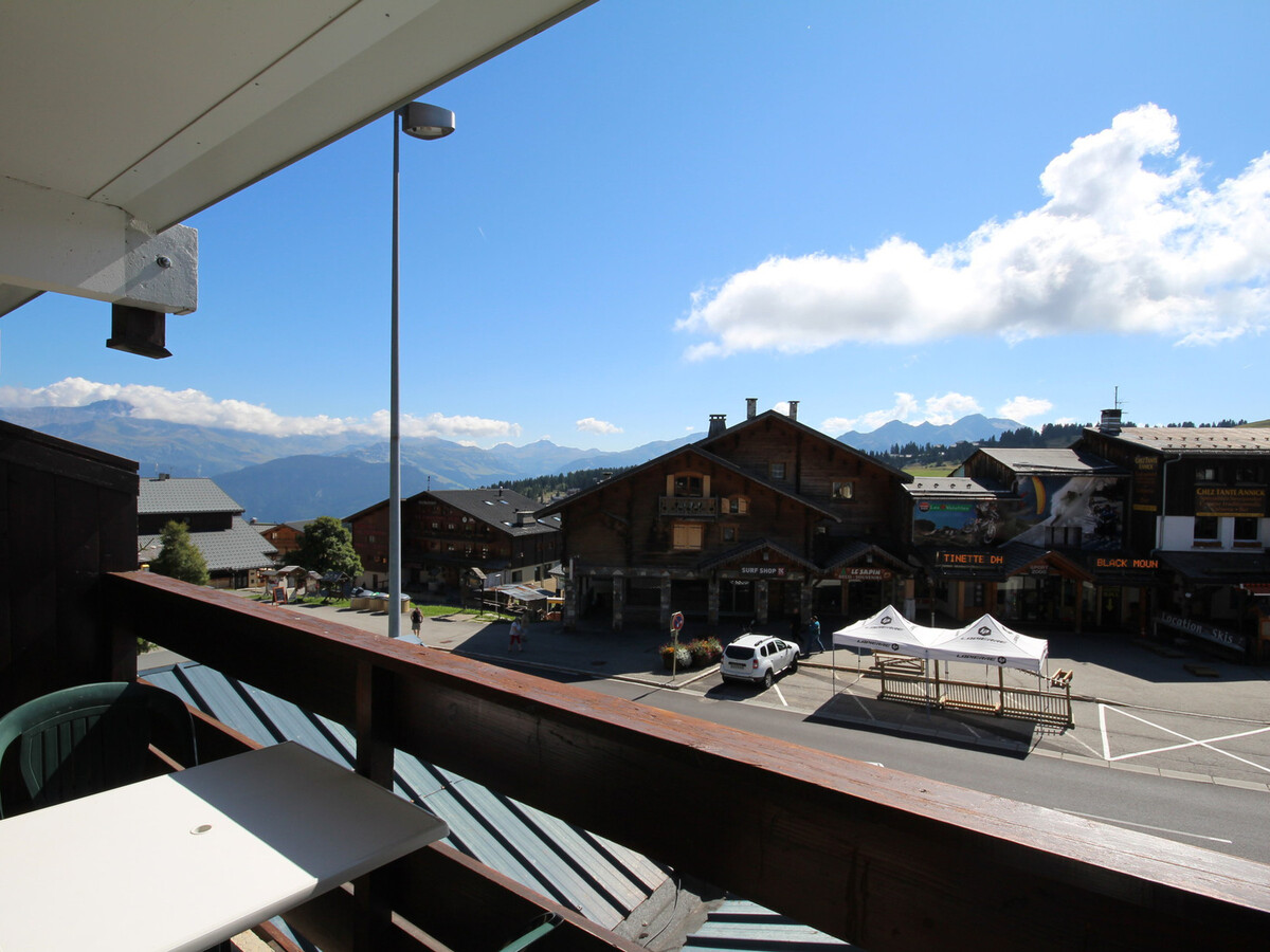 Studio cabine 4 pers. Les Saisies, balcon sud vue pistes - Photo 12