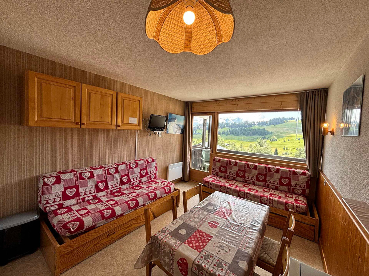 Studio 18m² aux Saisies, vue Beaufortain et pistes - Photo 1