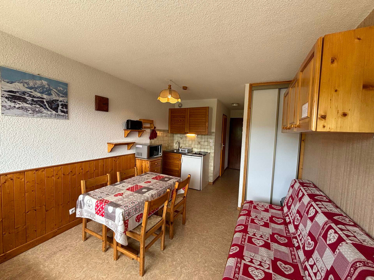 Studio 18m² aux Saisies, vue Beaufortain et pistes - Photo 3