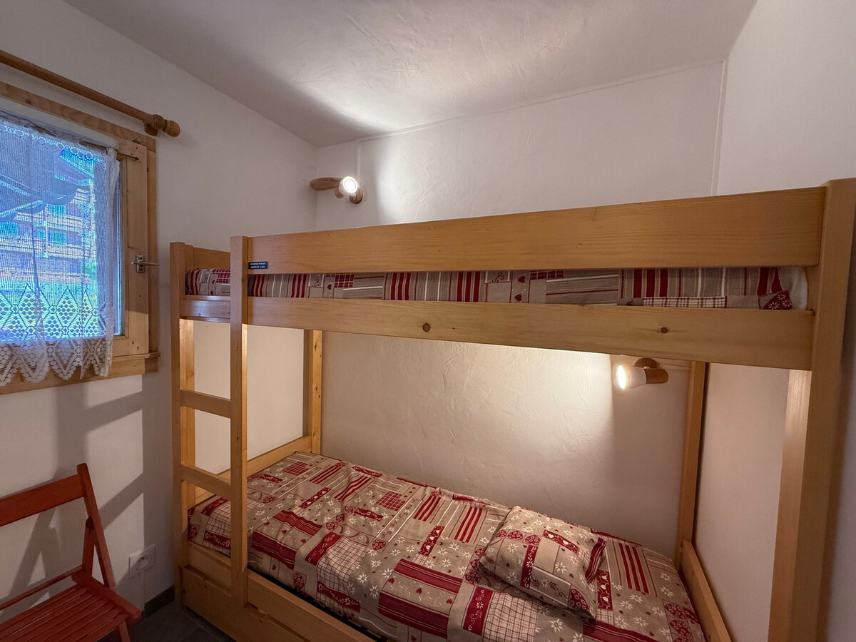 Appartement 2 pièces cabine aux Saisies, balcon sud vue pistes - Photo 2