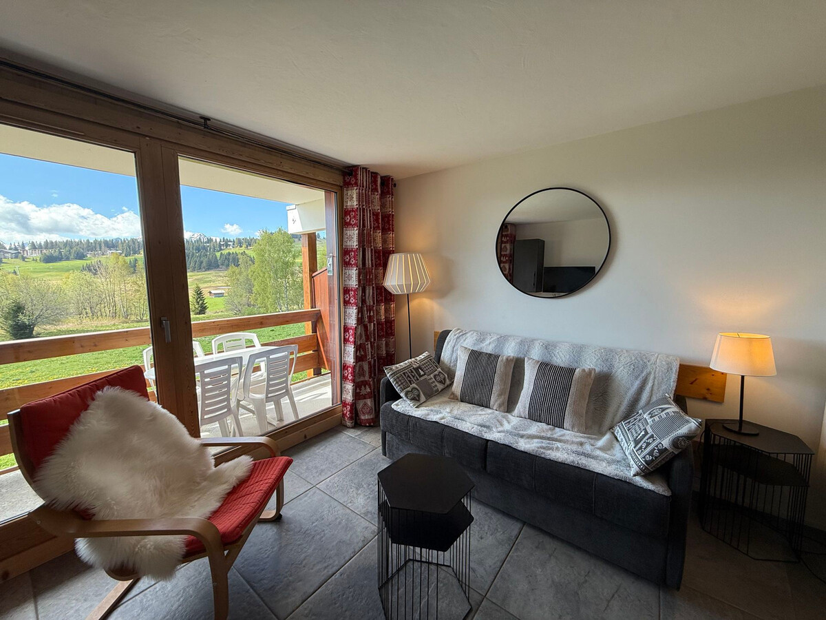Appartement 2 pièces cabine aux Saisies, balcon sud vue pistes - Photo 7