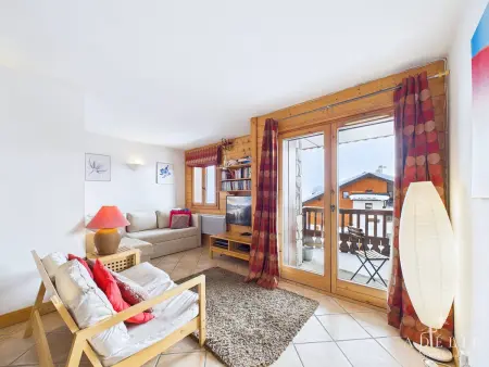 Location appartement à Montvalezan La Rosière, Agréable 3 pièces avec WIFI et parking à La Rosière