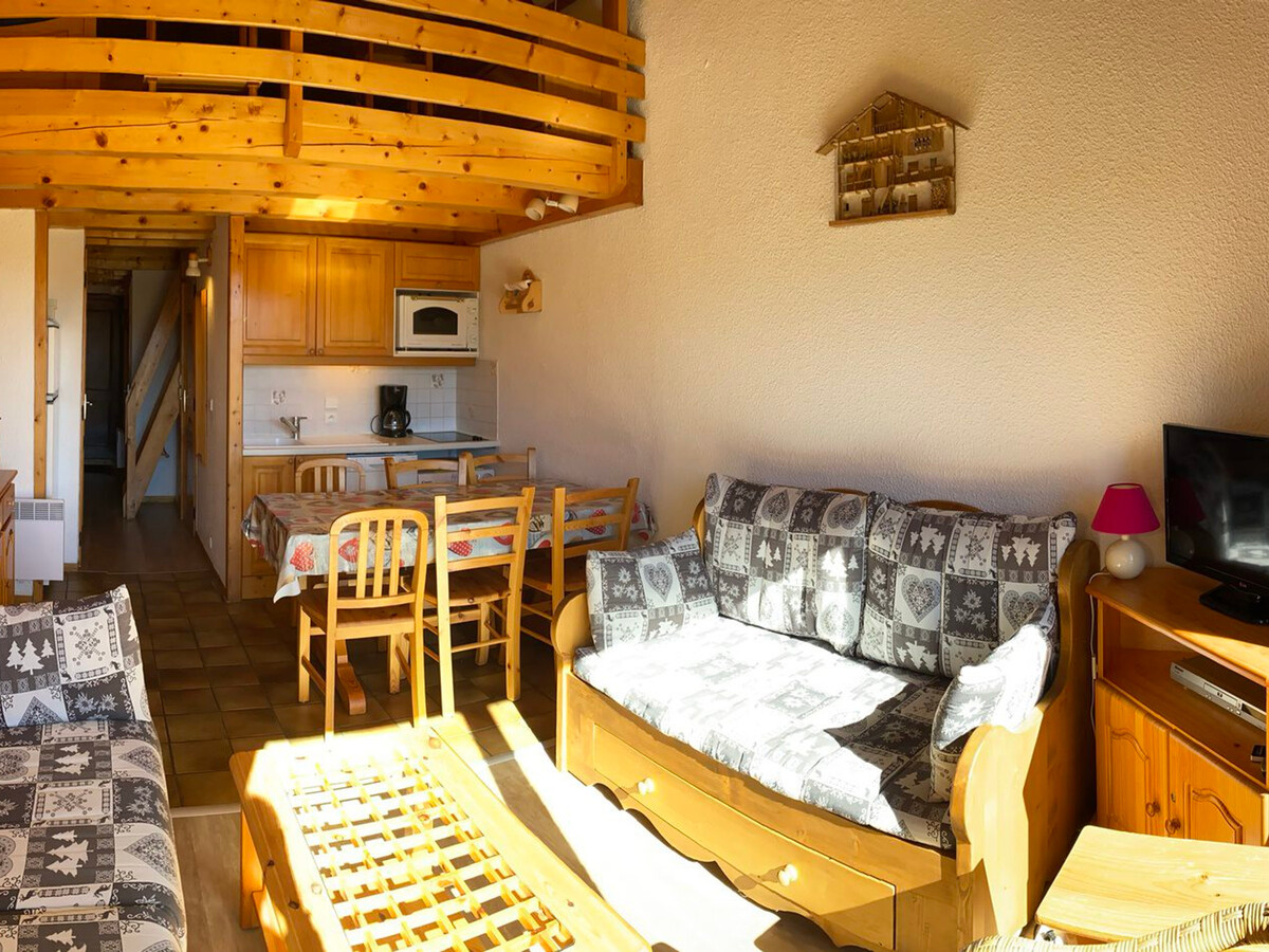 Appartement 6 pers aux Saisies, balcon sud vue pistes - Photo 1