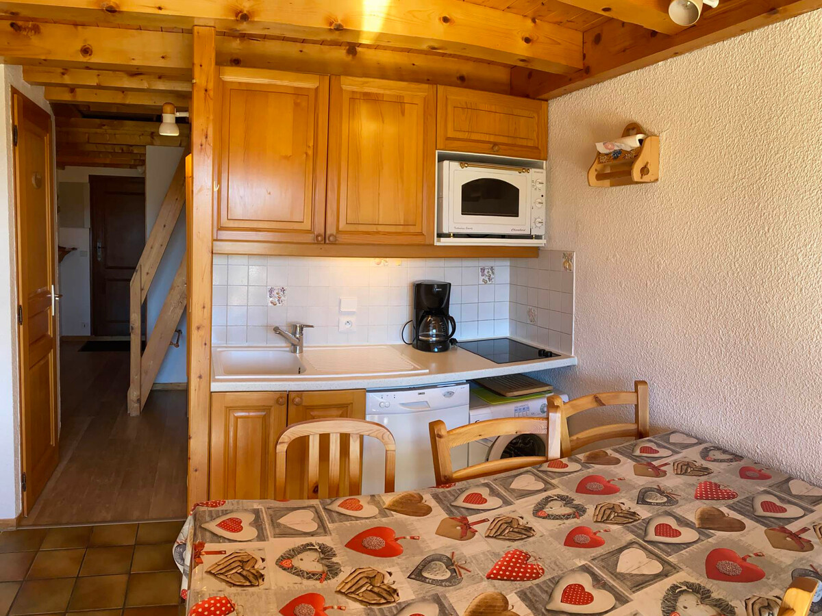 Appartement 6 pers aux Saisies, balcon sud vue pistes - Photo 7