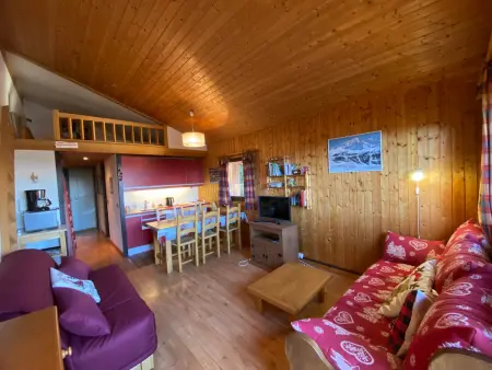 Location appartement à Les Saisies, Appartement cosy aux Saisies, 6 pers, plein sud, proche centre