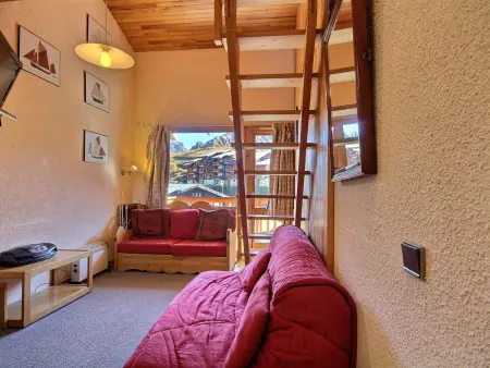 Location appartement à La Plagne, Duplex 5/6 pers. au pied des pistes avec balcon