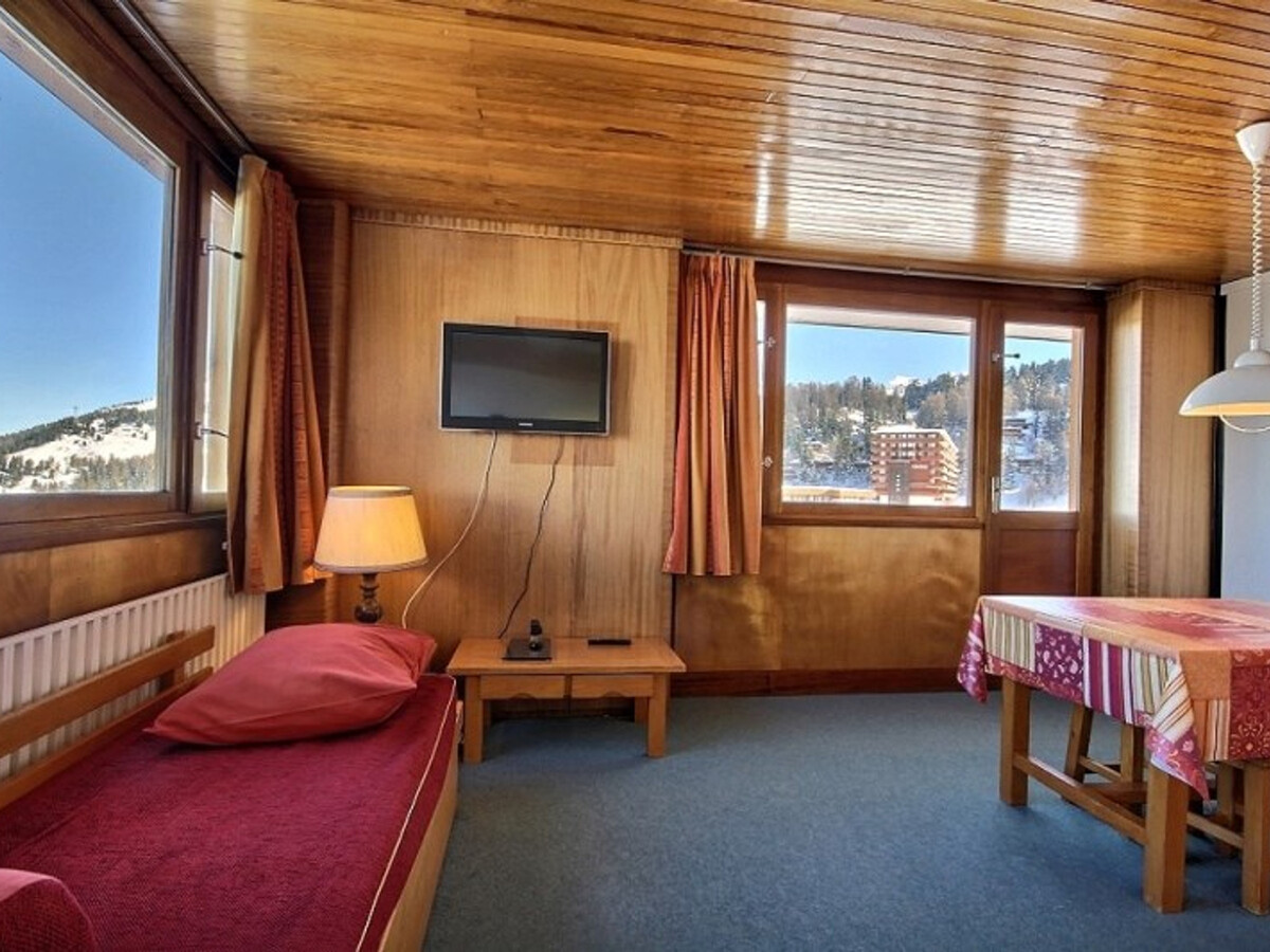 Studio 4 pers. vue Mont-Blanc, au pied des pistes - Photo 1