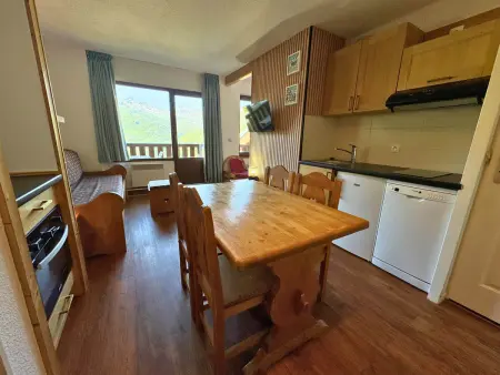 Appartement 4 pers, balcon sud-ouest, casier skis : photo 2