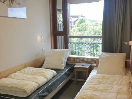 Appartement 2 pièces cabine, balcon Sud-Ouest aux Arcs 1800 : photo 4