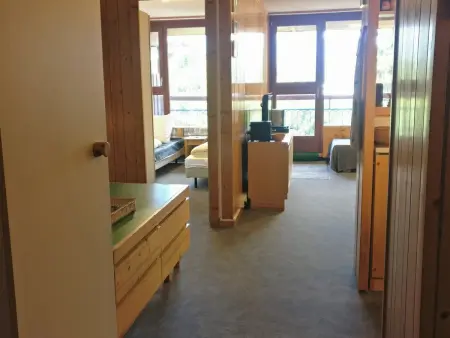 Appartement 2 pièces cabine, balcon Sud-Ouest aux Arcs 1800 : photo 13