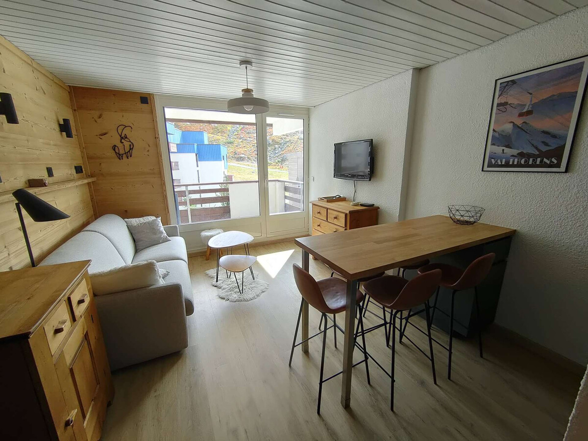 Appartement 4 pers. Val Thorens, balcon sud, près remontées - Photo 2