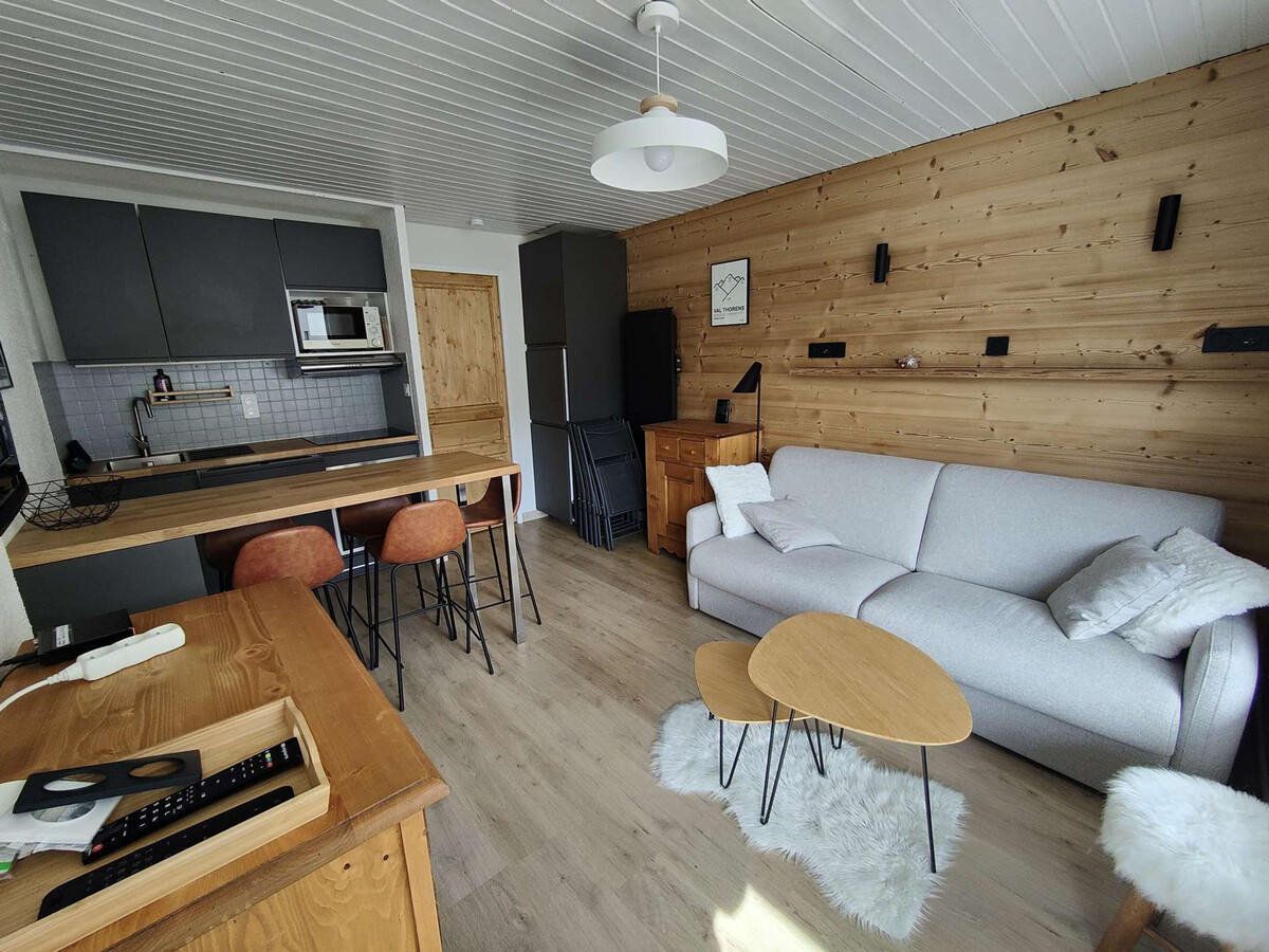 Appartement 4 pers. Val Thorens, balcon sud, près remontées - Photo 4