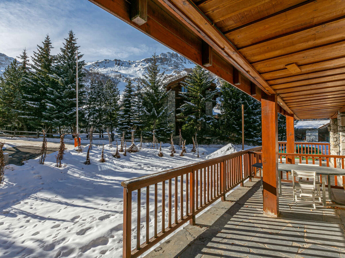 Appartement 4 pers. skis aux pieds, terrasse Sud à Val-d'Isère - Photo 12
