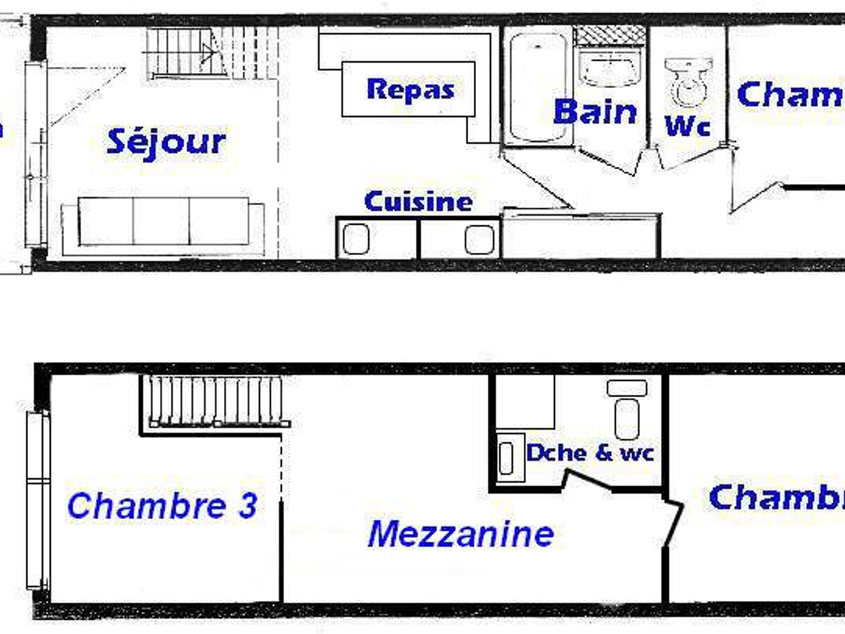Appartement 4 pièces vue panoramique pistes aux Saisies - Photo 4