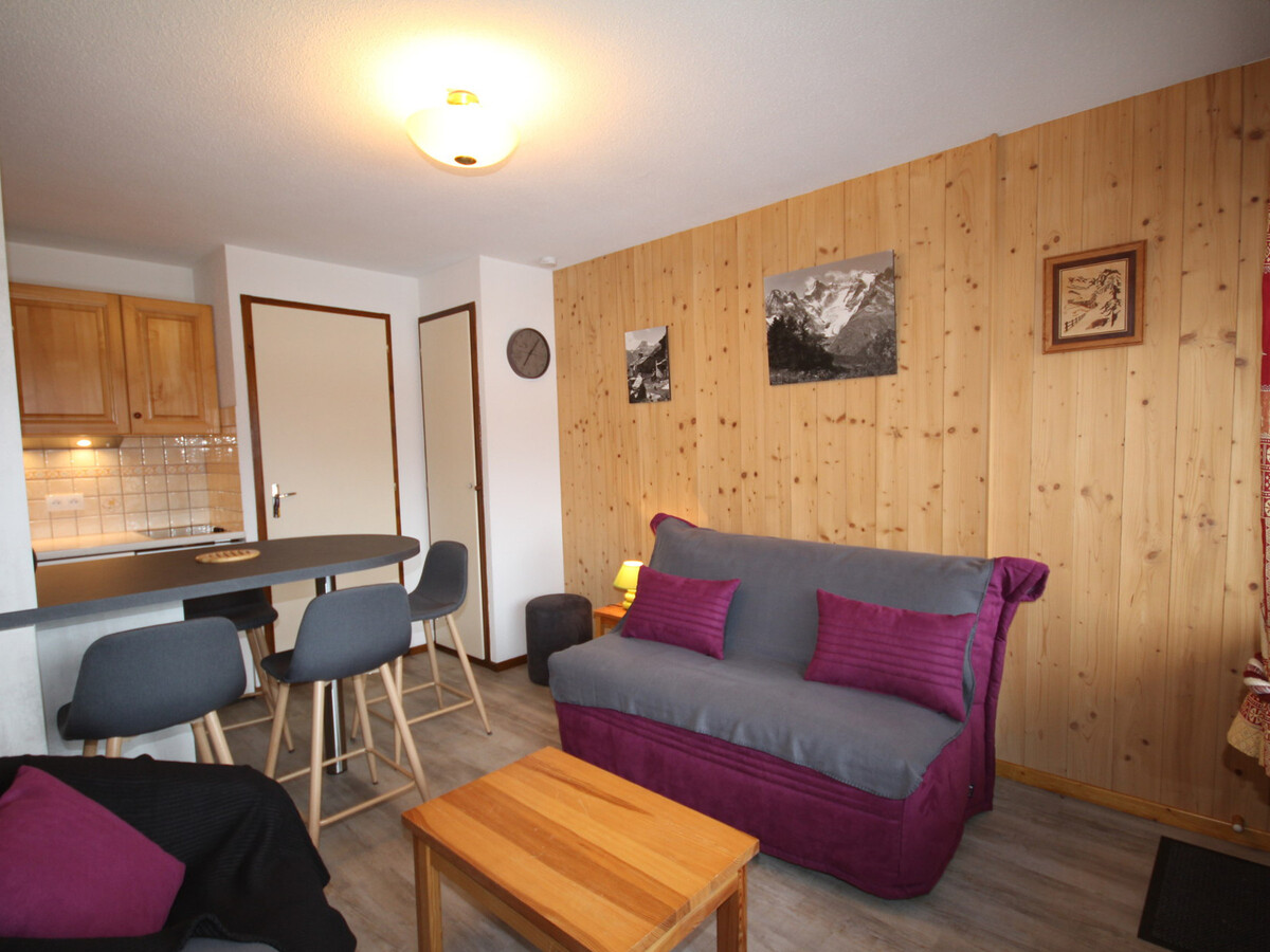 Studio cabine 4 pers. avec garage fermé aux Saisies - Photo 6
