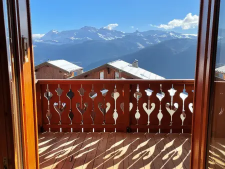 T2 37m² Les Saisies, balcon vue montagne, parking : photo 9