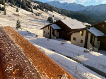 T2 37m² Les Saisies, balcon vue montagne, parking : photo 11