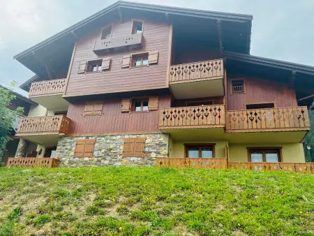 T2 37m² Les Saisies, balcon vue montagne, parking : photo 13